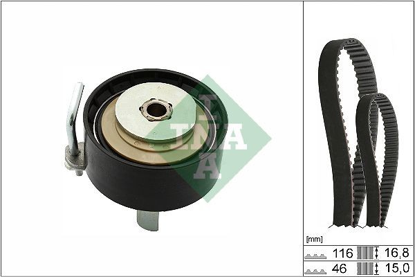 INA Zahnriemensatz 530 0763 10 530 0763 10 INA Ford Transit Custom Bus Zahnriemensatz kaufen