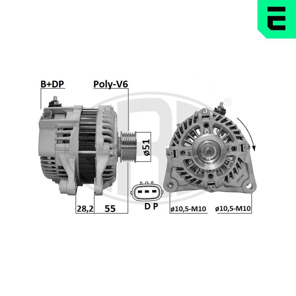 Ģenerators ERA 209647A ERA 209647A Ģenerators MAZDA MX-5 2025