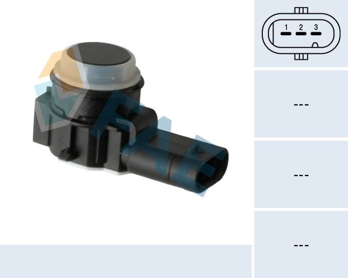 FAE Parkeringssensor 66057 Ryggesensor FAE PASSAT 66057 billige
