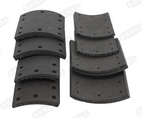 BERAL Piduriklotsi komplekt, trummelpidur KBL19604.0-1660 Trummelpidur Volkswagen BERAL KBL19604.0-1660
