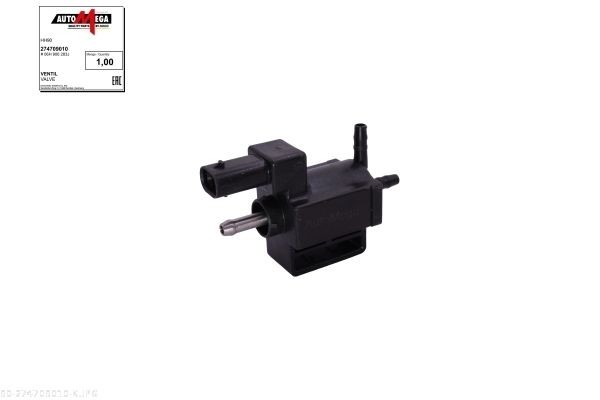 AUTOMEGA Omkoblingsventil, omkoblingsspjeld (sugerør) 274709010 Ventil, luftstyring-sugeluft SEAT AUTOMEGA 274709010