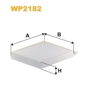 WIX FILTERS Kupefilter WP2182 Klimafilter WIX FILTERS V-Klasse WP2182 billige