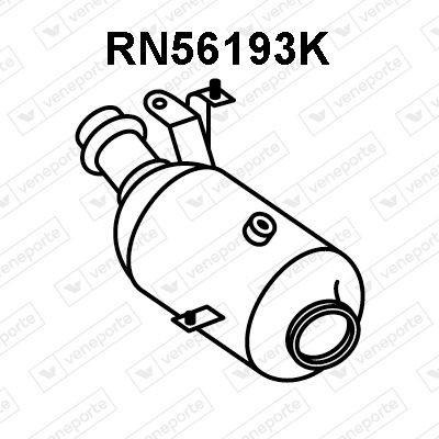 VENEPORTE Katalysator RN56193K MERCEDES-BENZ katalysator VENEPORTE RN56193K