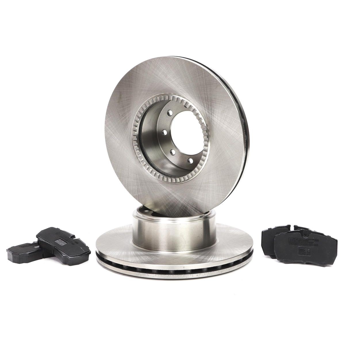 MASTER-SPORT Bremseskiver og klodser 202402281 MASTER-SPORT 202402281 originale Daily V Tippelad Bremsesæt hvad koster