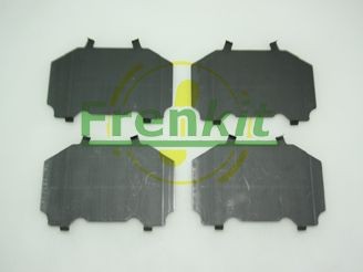 FRENKIT Anti-knarsfolie, remvoering (rugplaat) 940002 Remblokken FRENKIT Volkswagen 940002
