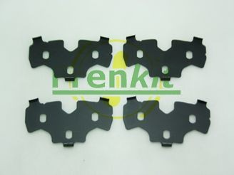 FRENKIT Transparent anti-bruit, plaquette de frein (panneau dorsal) 940017 940017 Plaquettes de frein VOLVO V90 Break FRENKIT