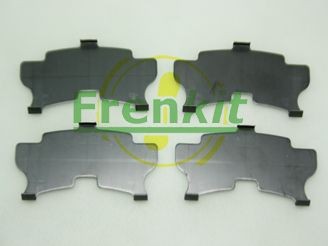 FRENKIT Αντικραδασμικό αυτοκόλλητο, υλικό τριβής φρένων (πλάτη) 940022 Τακάκια δισκόφρενων FRENKIT Opel MOVANO 940022
