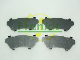 FRENKIT Anti-skrik-folie, bromsbelägg (skivor) 940072 SUBARU bromsbeläggsats FRENKIT 940072