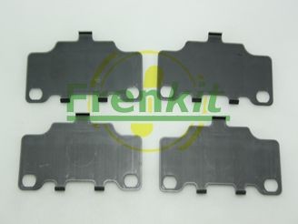 FRENKIT Anti-hyl-folie, bremsebelægning (bagplade) 940134 Bremseklodser FRENKIT S40 940134 billig