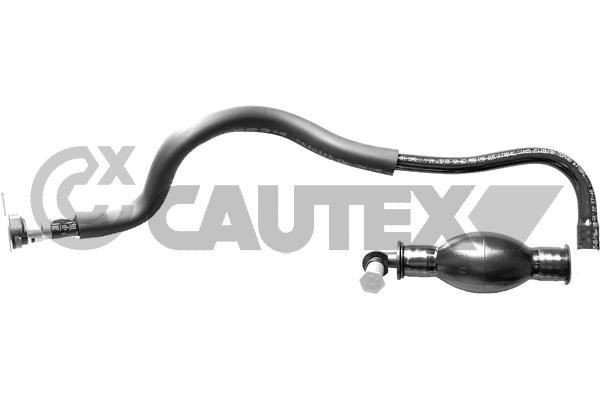 CAUTEX Šļūtene, Degvielas noplūde 766762 Degvielas vads / -sadale / -savienošana LANCIA CAUTEX 766762