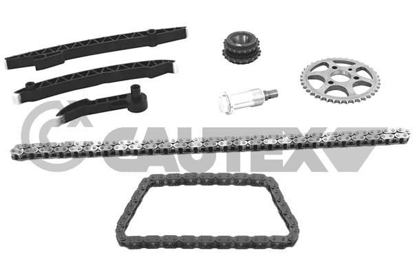 CAUTEX Σετ καδένας χρονισμού 772380 772380 Σετ καδένας χρονισμού MERCEDES-BENZ E-class CAUTEX