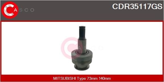 CASCO Pignone, Motorino d'avviamento CDR35117GS CDR35117GS Meccanismo unidirezionale, motorino d'avviamento CASCO Citroën