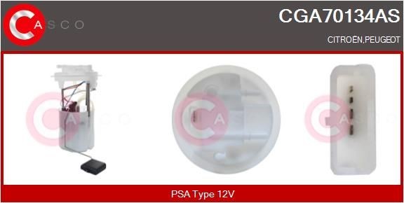 CASCO Pompa benzina CGA70134AS CGA70134AS Pompa carburante PEUGEOT CASCO costo