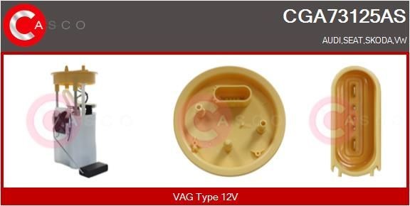 CASCO Palivová dopravná jednotka CGA73125AS Palivové čerpadlo CASCO VENTO CGA73125AS lacné