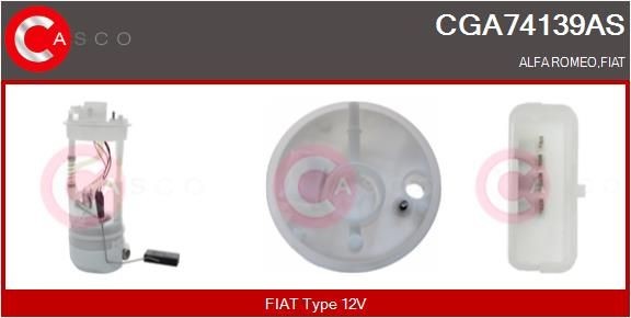 CASCO Benzinepomp CGA74139AS CASCO CGA74139AS Brandstofpomp Alfa Romeo 146 930 aan een voordelige prijs