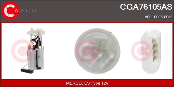 Impianto alimentazione carburante CASCO CGA76105AS CASCO CGA76105AS Pompa serbatoio gasolio diesel e benzina Mercedes-Benz VIANO 2014