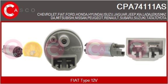 CASCO Palivové čerpadlo CPA74111AS Palivové čerpadlo CASCO Dacia DUSTER CPA74111AS