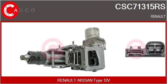 CASCO Κολόνα τιμονιού CSC71315RS Κολωνα τιμονιου CASCO NAVARA CSC71315RS φθηνά