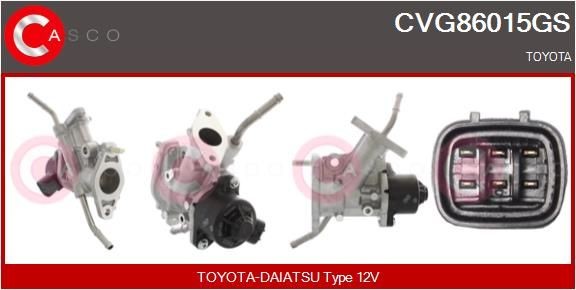 EGR valve CASCO CVG86015GS CASCO CVG86015GS EGR valve Toyota PRIUS 2006