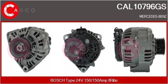 Ruitenwissermotor CASCO CWM10113AS CASCO CWM10113AS Ruitenwisser, motor vóór en achter Lancia YPSILON 2019