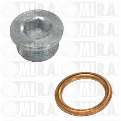 MI.R.A. Βιδωτή τάπα, λεκάνη λαδιού 28/2284K 28/2284K MI.R.A. Βίδα εκκένωσης κάρτερ Citroën φθηνά