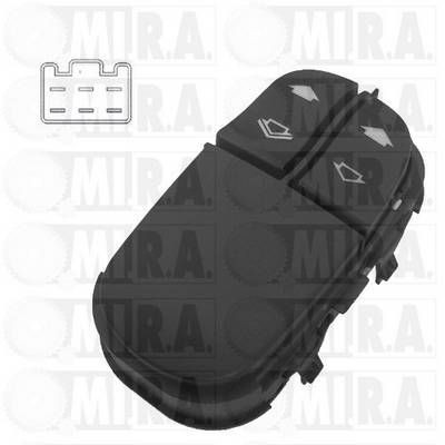 MI.R.A. Διακόπτης, γρύλος παραθύρου 53/4072 53/4072 MI.R.A. Διακόπτες ηλεκτρικών παραθύρων αυτοκινήτων Citroën φθηνά