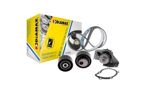 DIAMAX Wasserpumpe + Zahnriemensatz A6039WP Zahnriemen und Wasserpumpe DIAMAX Audi A2 A6039WP