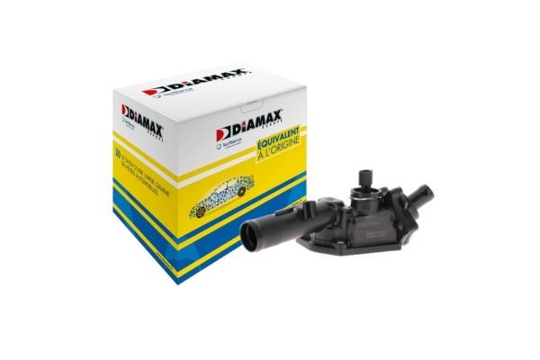 DIAMAX Thermostaathuis AD02076 DIAMAX AD02076 originele Thermostaat, koelvloeistof NISSAN NV200 prijs