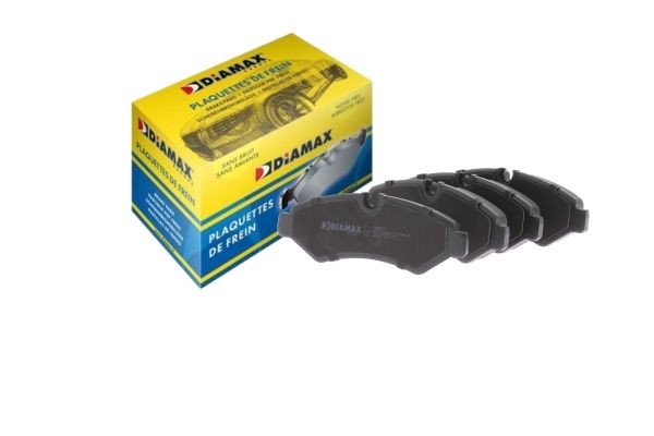 DIAMAX Bremseklosser N09927 Bremsebelegg DIAMAX Toyota YARIS N09927