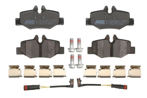 ABE Bremseklodser C2M025ABE-P Sports bremseklodser ABE Mercedes-Benz G-klasse C2M025ABE-P
