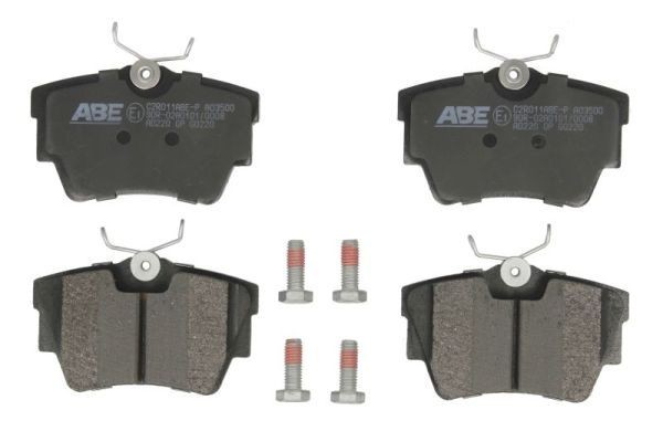 ABE Bremseklodser C2R011ABE-P Sports bremseklodser ABE Nissan MURANO C2R011ABE-P