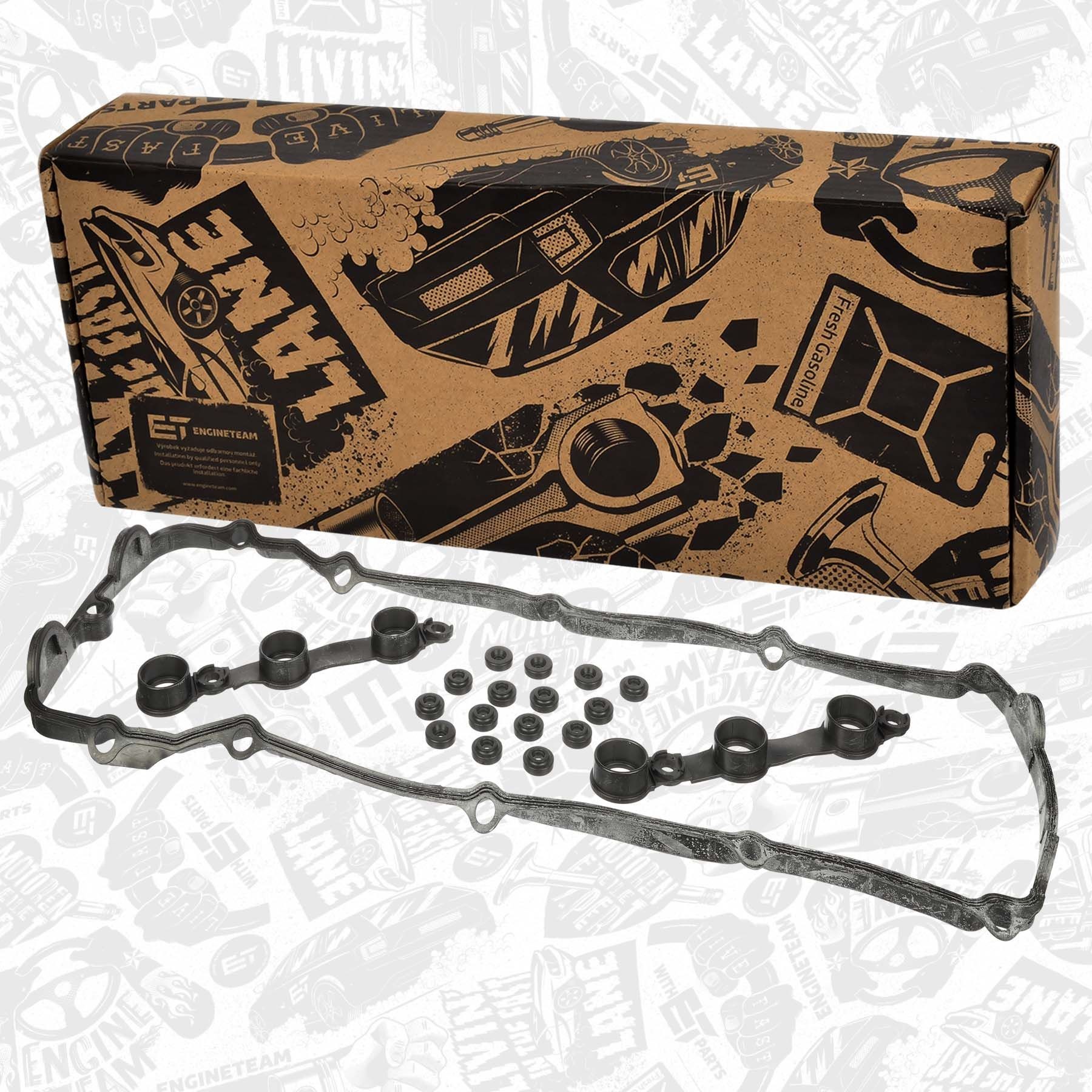 ET ENGINETEAM Pakningssæt, ventildæksel TM0043 TM0043 Ventildækselpakning BMW 7-serie ET ENGINETEAM