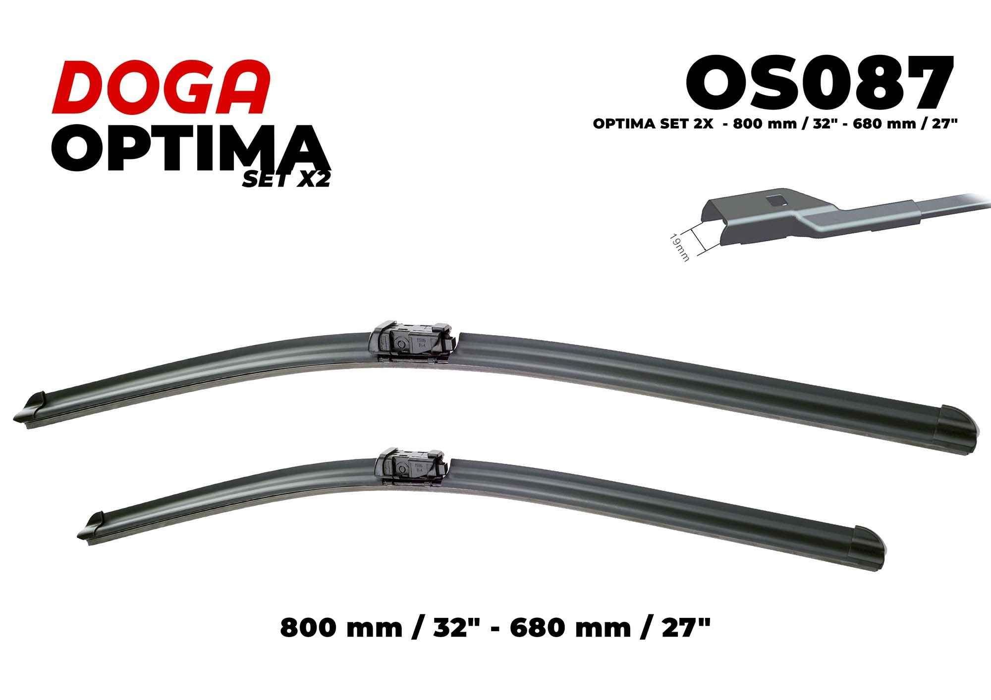 DOGA Tergicristalli OS087 OS087 DOGA Spazzole tergicristallo CITROËN prezzo