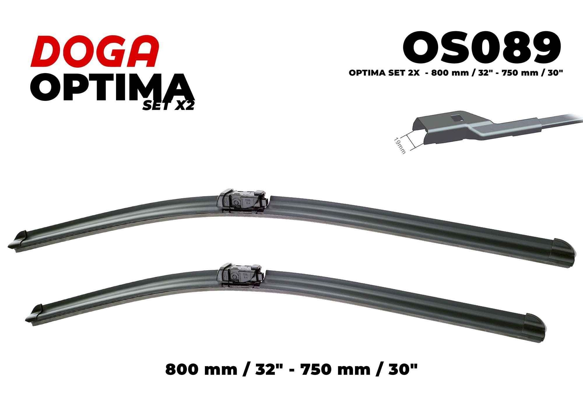 DOGA Tergicristalli OS089 OS089 DOGA Spazzole tergicristalli CITROËN prezzo