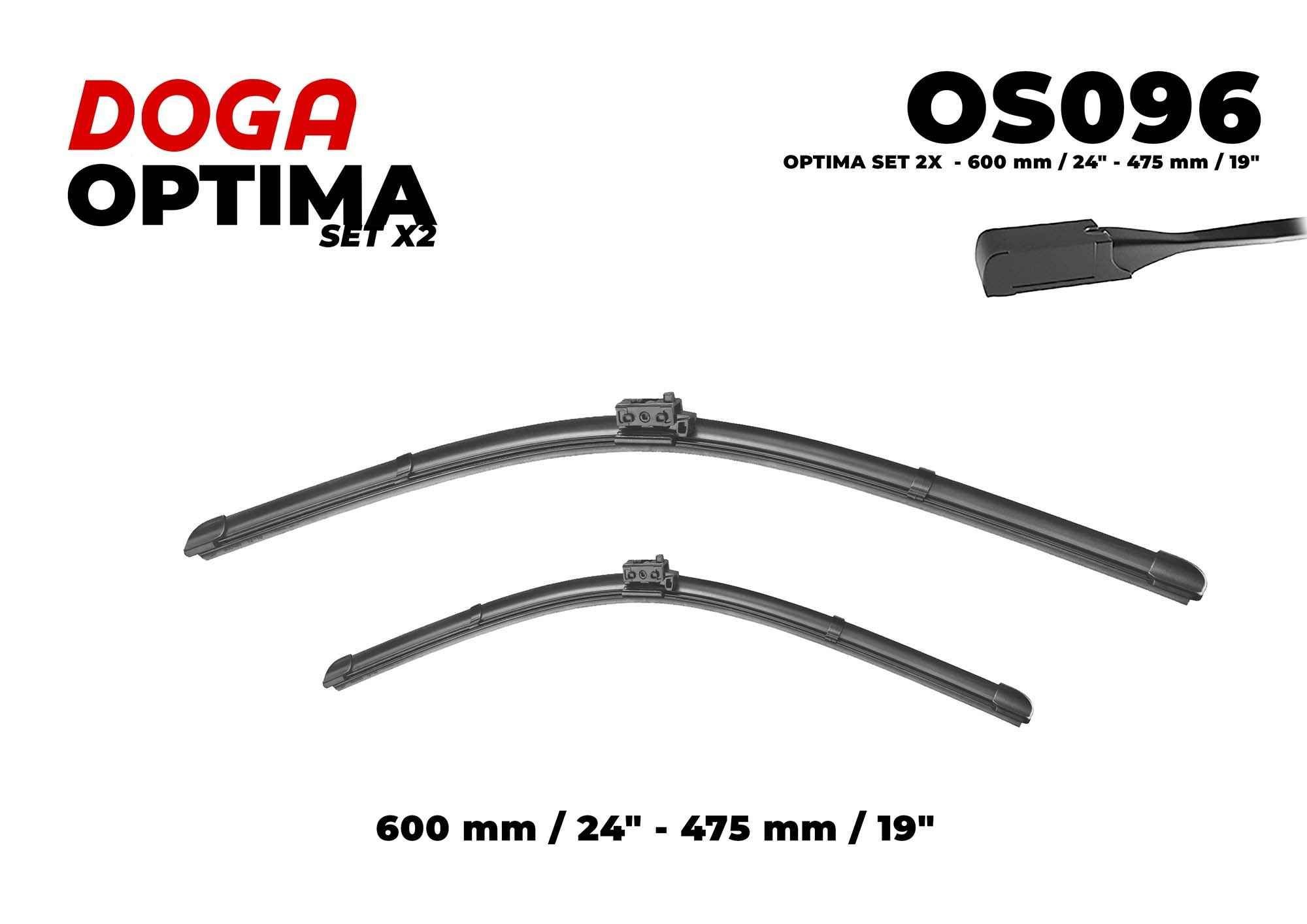 DOGA Stieracia lišta OS096 Stierače DOGA Mercedes-Benz SL OS096