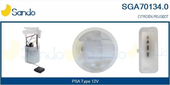 SANDO Benzinpumpe SGA70134.0 SGA70134.0 Fødepumpe CITROËN C4 SANDO
