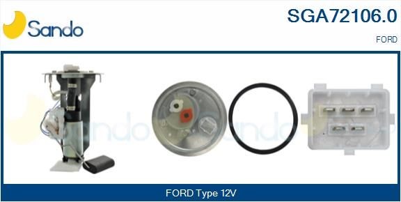 SANDO Pompe à essence SGA72106.0 Poire d'amorçage SANDO FOCUS SGA72106.0 pas cher