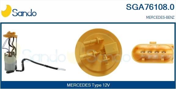 SANDO Fuel feed unit SGA76108.0 Mercedes SL SANDO fuel pump SGA761080
