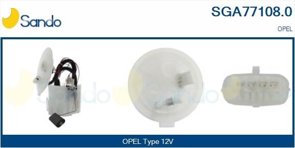 SANDO Benzínové čerpadlo SGA77108.0 SGA77108.0 Palivové čerpadlo OPEL COMBO SANDO