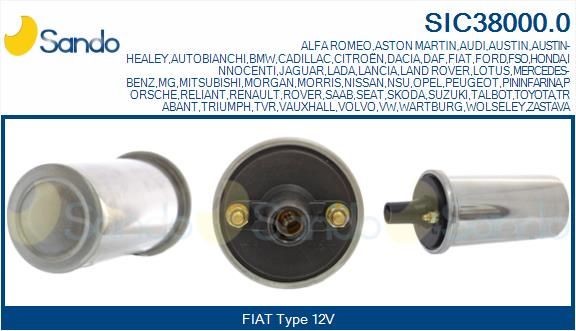 SANDO Tennspole SIC38000.0 SANDO SIC38000.0 Tennspole Rover 2000-3500 Stasjonsvogn originale