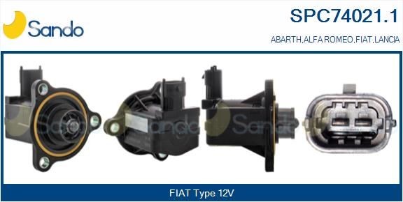 SANDO Dumpventil SPC74021.1 SANDO SPC74021.1 Waistgate Fiat Punto 199 original