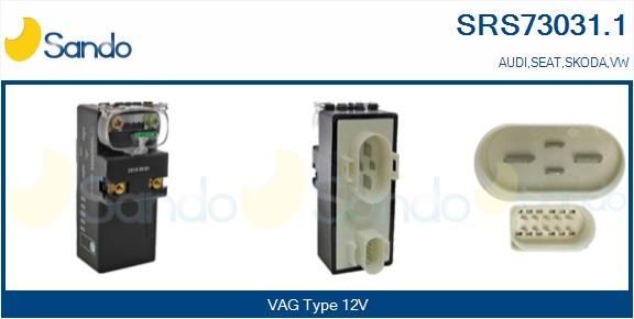 SANDO Vadības bloks, Gaisa kondicionēšanas sistēma SRS73031.1 Vadības bloks, gaisa kondicionēšanas sistēma SANDO MITO SRS73031.1 lēti