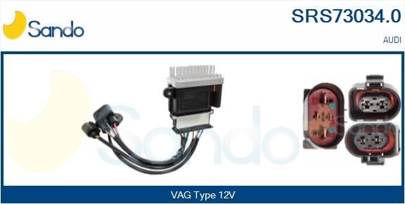 SANDO Kontrollenhet, klimaanlegg SRS73034.0 SANDO SRS73034.0 Styreapparat, klimaanlegg Toyota ISIS originale