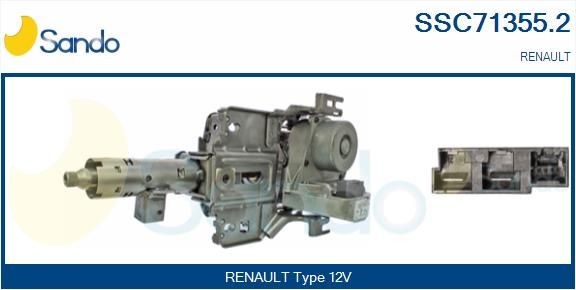 Stuurkolom + elektrische stuurbekrachtiging SANDO SSC71355.2 SANDO SSC71355.2 Stuurkolom Renault MODUS 2009