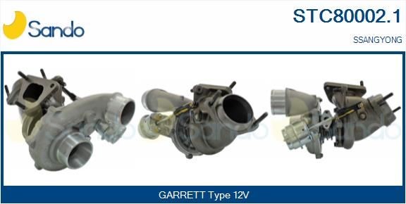Turbolader SANDO STC80002.1 SSANGYONG REXTON 2006 Turbolader SANDO STC80002.1