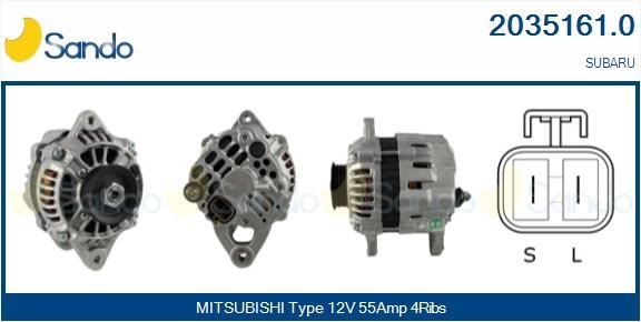 SANDO Motor stieračov SWM15440.1 Motorček stieračov SANDO Ford TRANSIT CUSTOM SWM15440.1