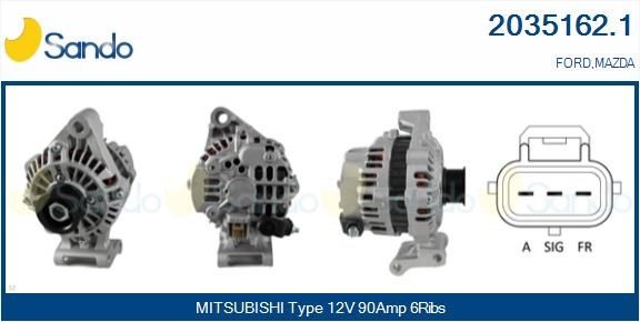 SANDO Motore tergicristallo SWM15442.1 SWM15442.1 costo Motorino tergicristallo FORD FUSION SANDO