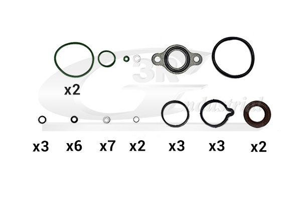 Jogo de reparação, sistema  3RG 85508 Bomba de injeção OPEL CORSA 2002