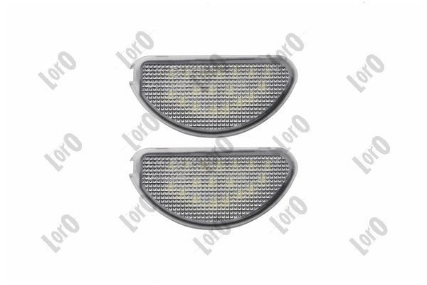 Luce targa ABAKUS L51-210-0001LED ABAKUS L51-210-0001LED Luci targa bianche TOYOTA AYGO 2019