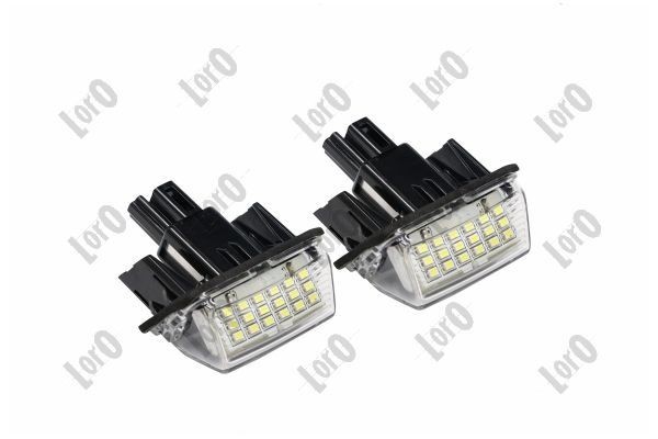 ABAKUS Osvetlenie poznávacej značky L51-210-0002LED Żiarovka osvetlenia żpz ABAKUS COROLLA L51-210-0002LED lacné